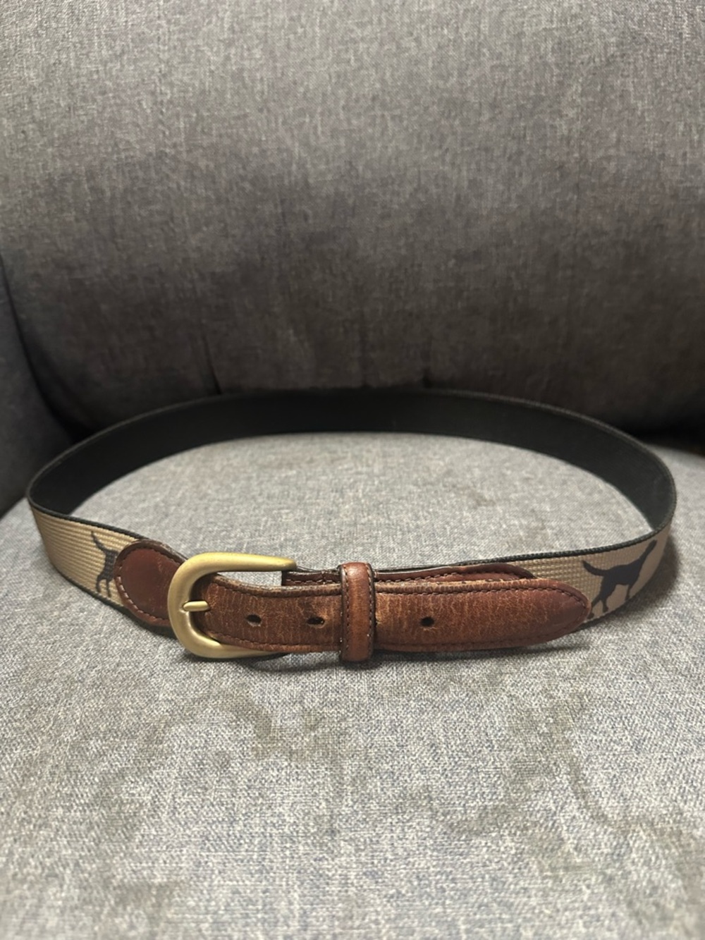 Orvis Labrador Retriever Needlepoint Belt - Picture 6 of 10